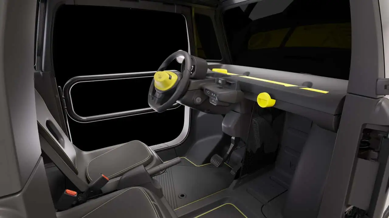 Новый Citroën Ami с цветными акцентами