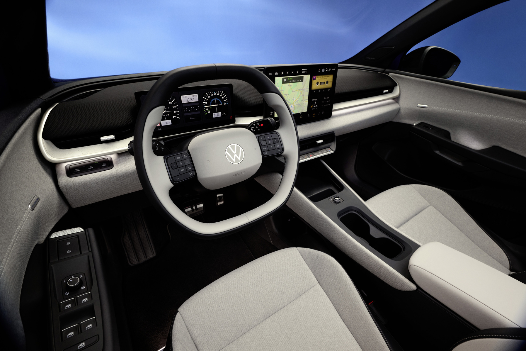 Интерьер нового Volkswagen ID. Polo