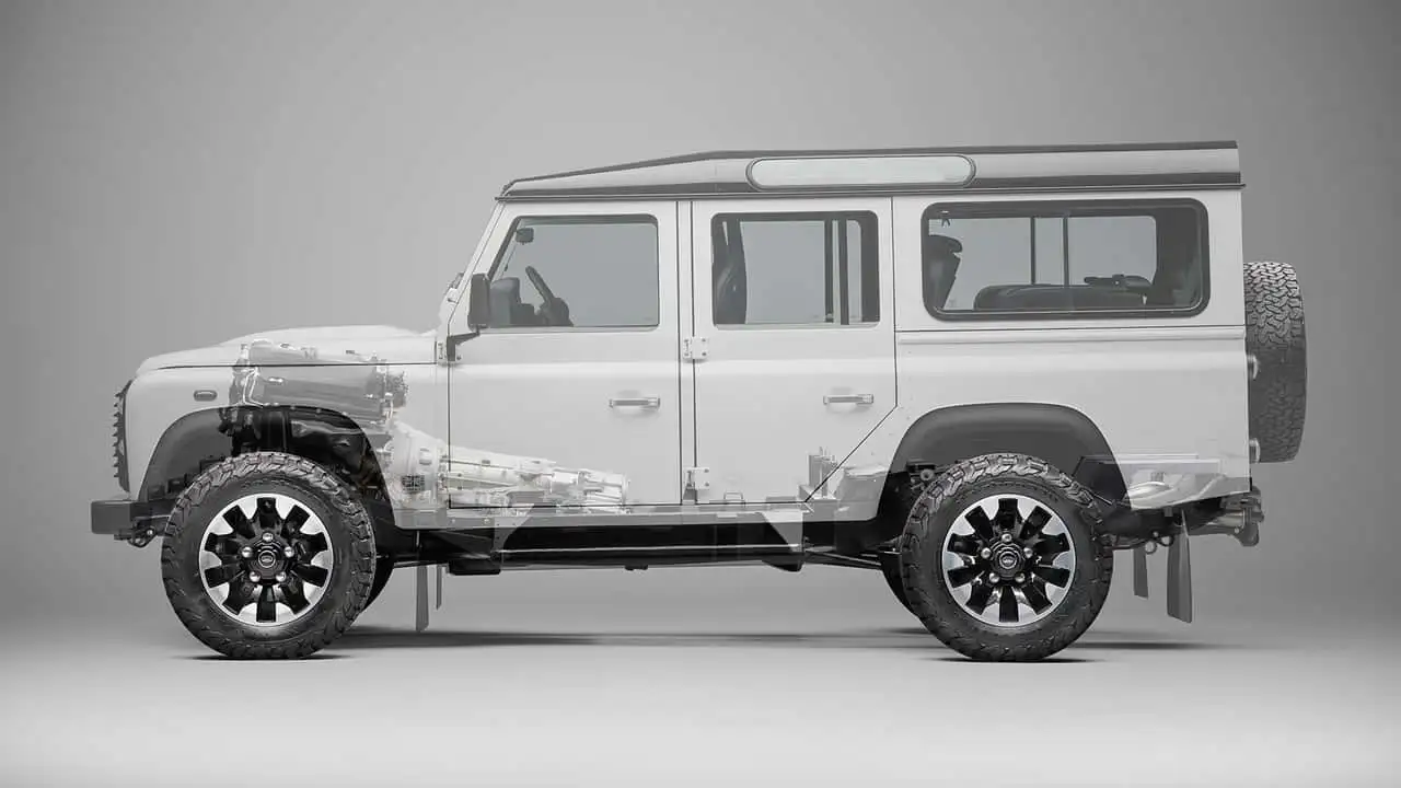 Defender с программой Works V8 Conversion