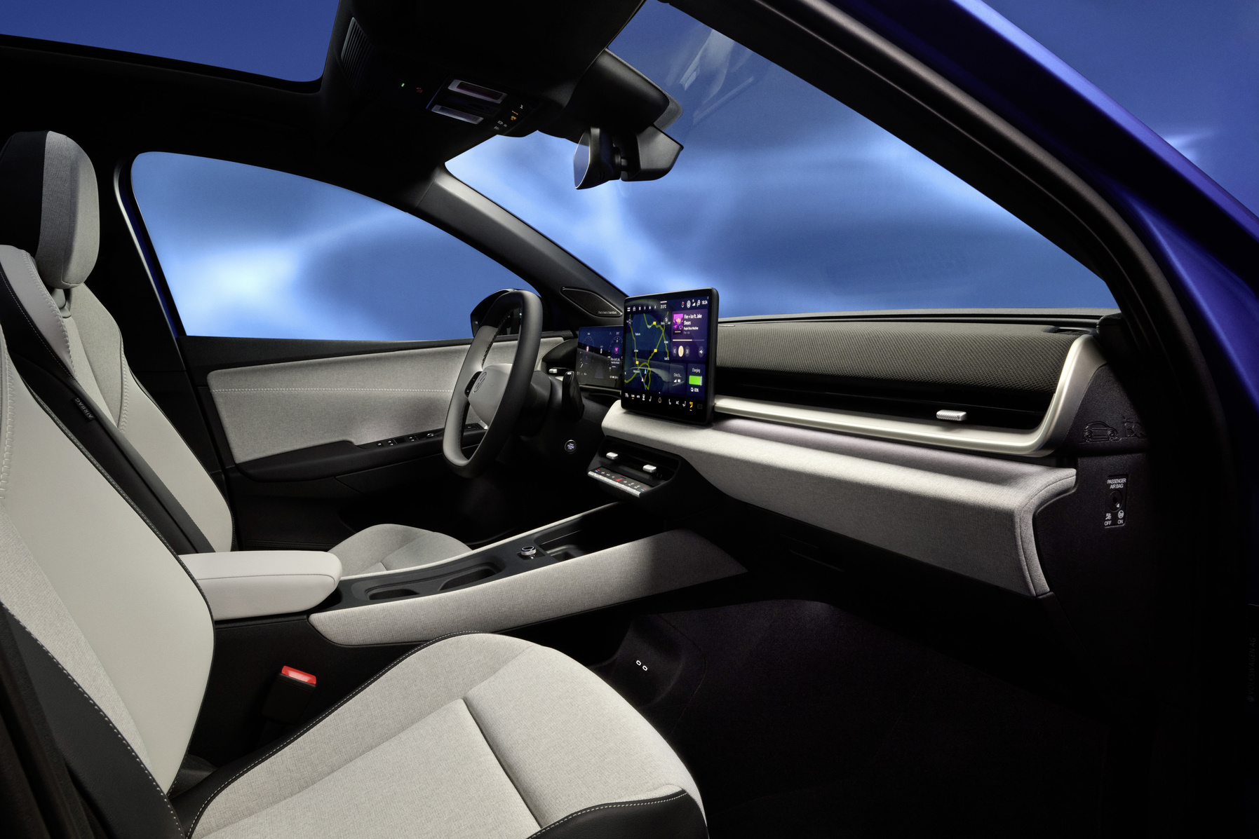 Физические клавиши нового Volkswagen ID. Polo