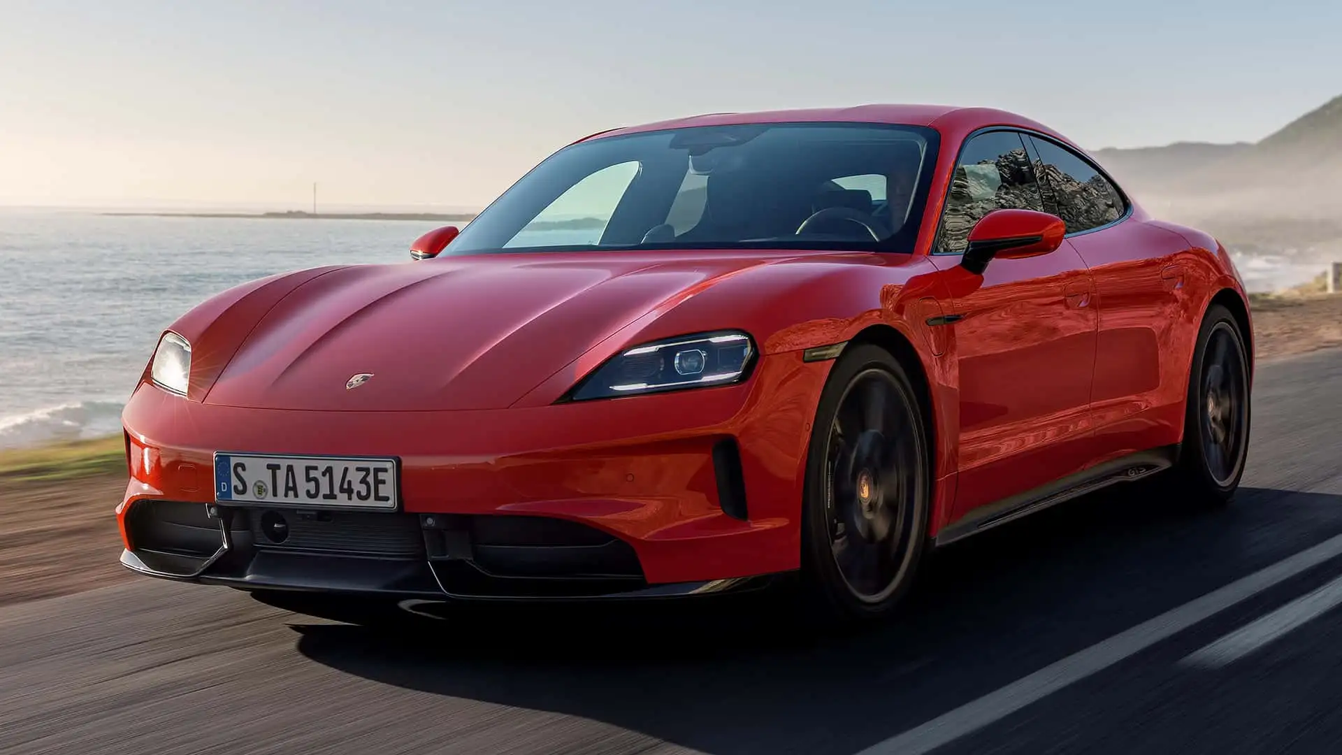 Оновлений Porsche Taycan 2027 екстер'єр