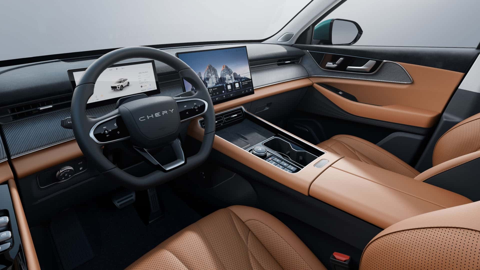 Chery Tiggo 9 multimedia system