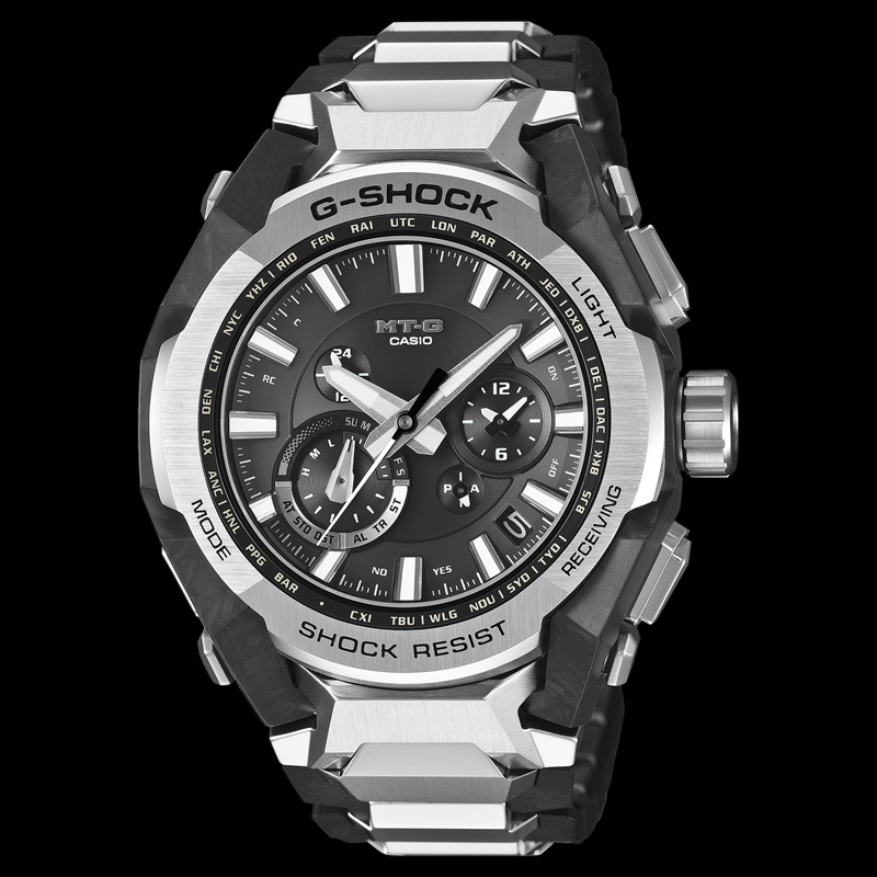 Годинники Casio MTG-B4000D з вуглецевою рамкою