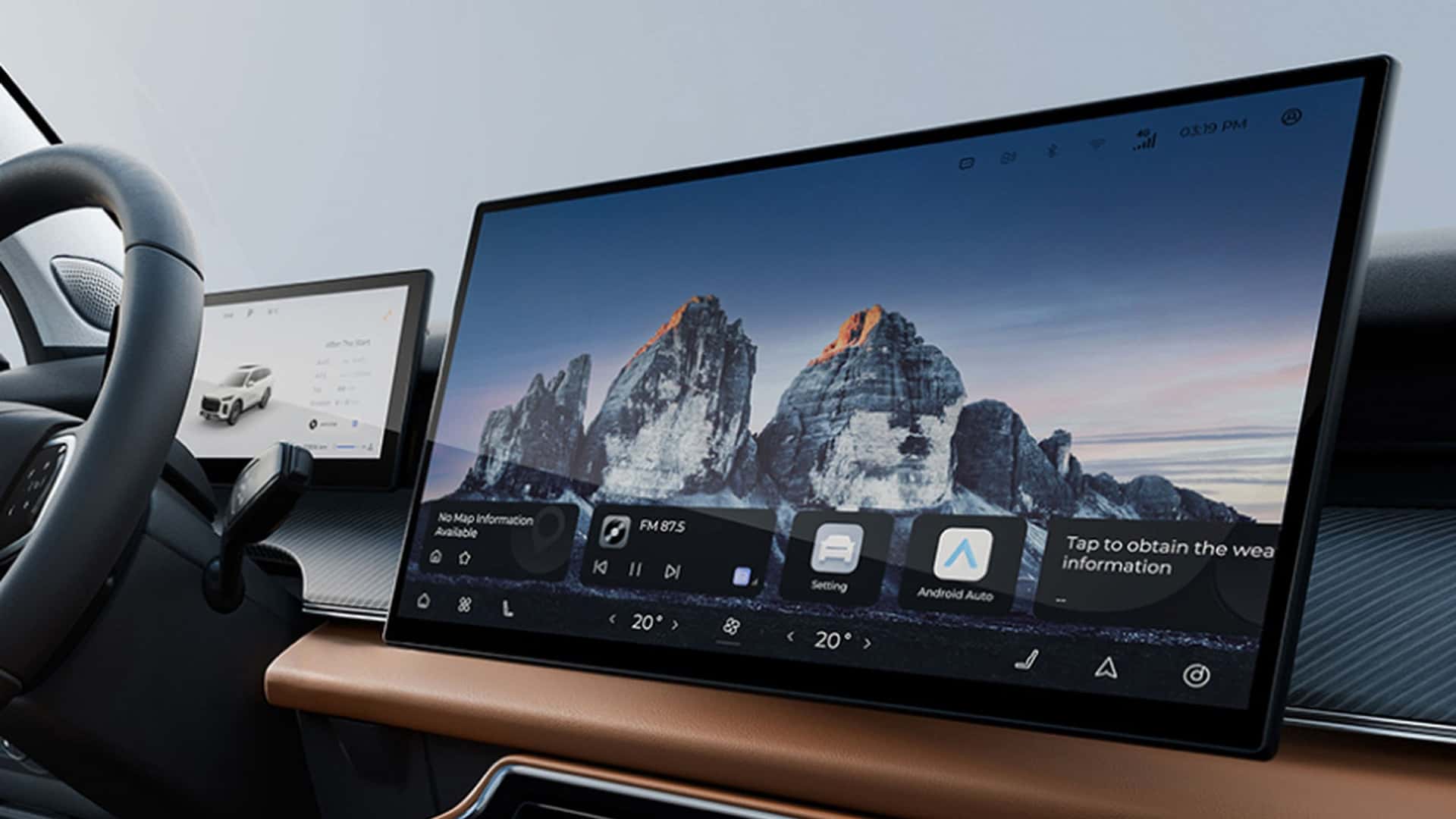 Chery Tiggo 9 dashboard features