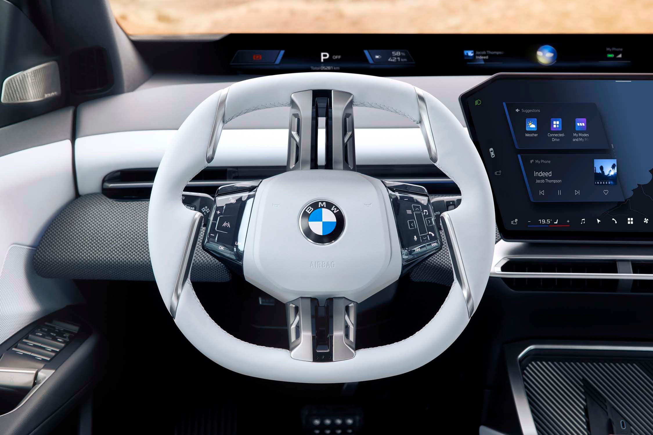 Напівприховані ручки дверей BMW iX3