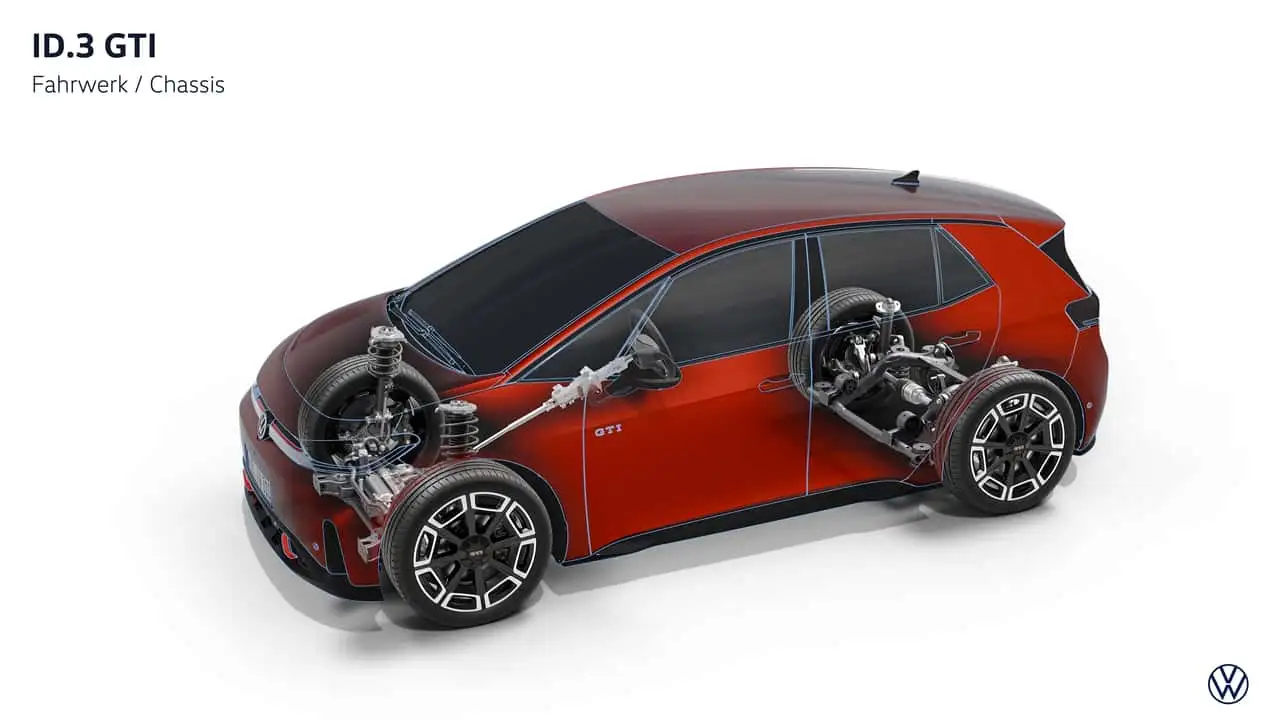 Елементи нової підвіски Volkswagen ID.3 GTI