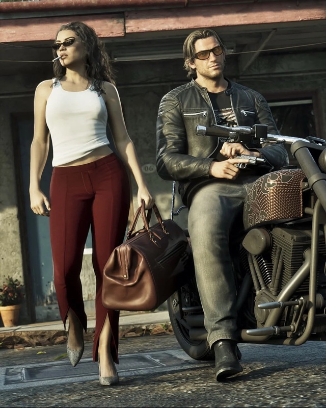 Скриншот из игры GTA VI