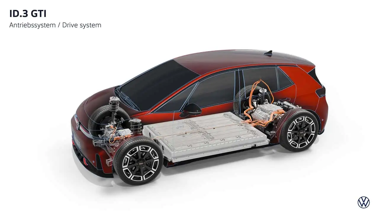 Агресивний вигляд Volkswagen ID.3 GTI