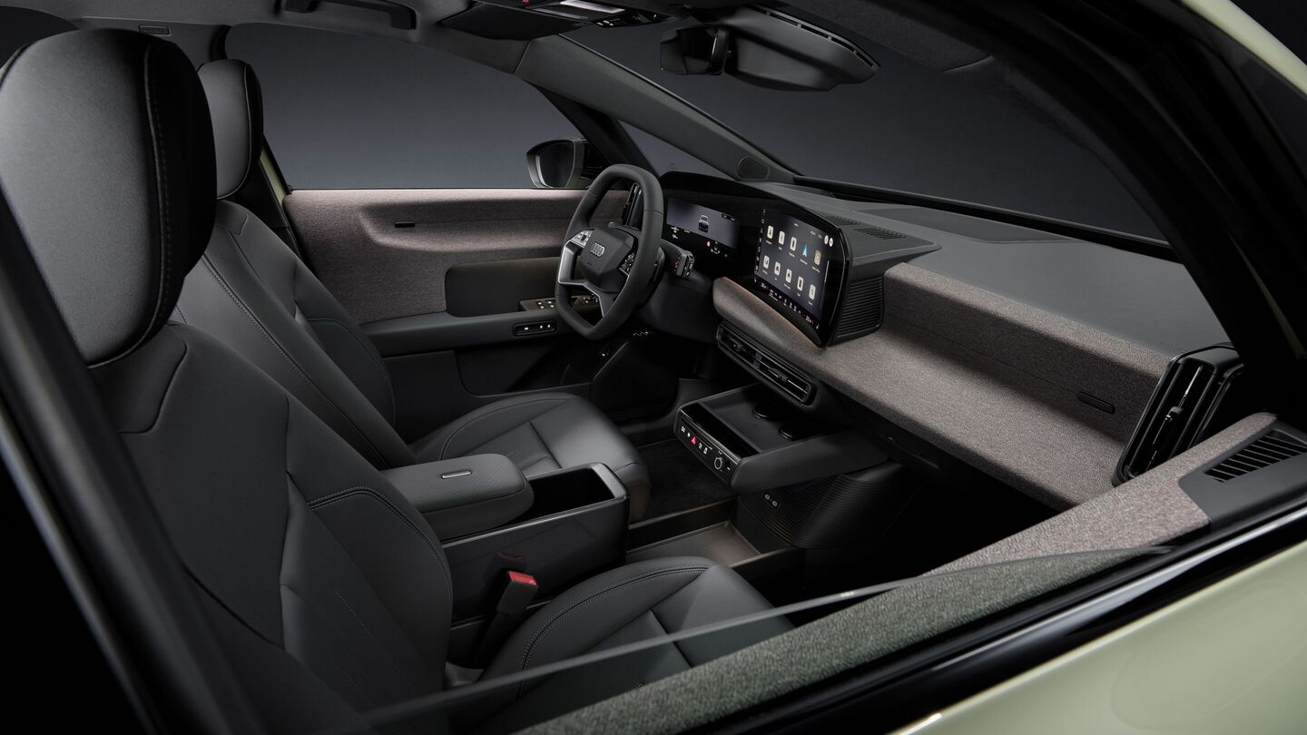 Audi A2 E-Tron tech interface