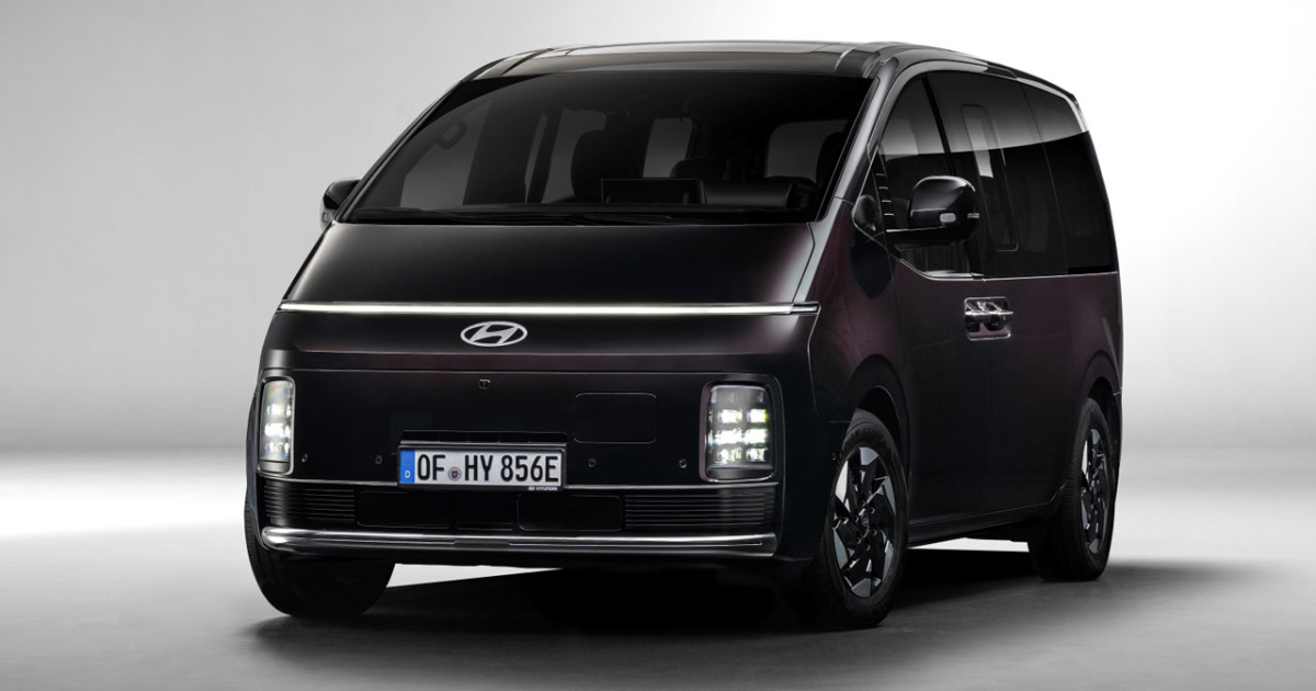 Задняя часть Hyundai Staria Electric