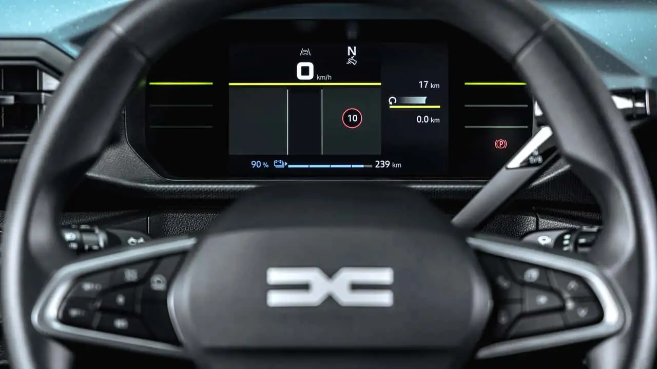 Dacia Spring 2026 гамма фото