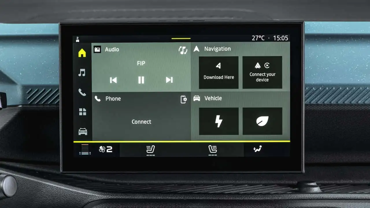 Dacia Spring 2026 базовая комплектация