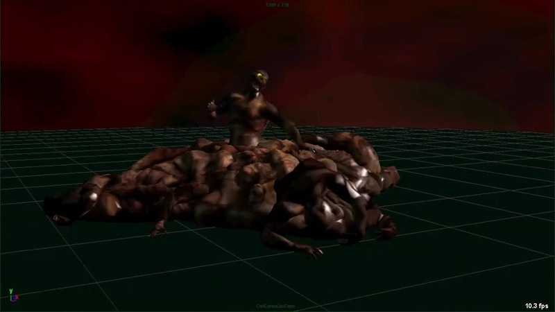 Концепт-арт персонажа DOOM 4
