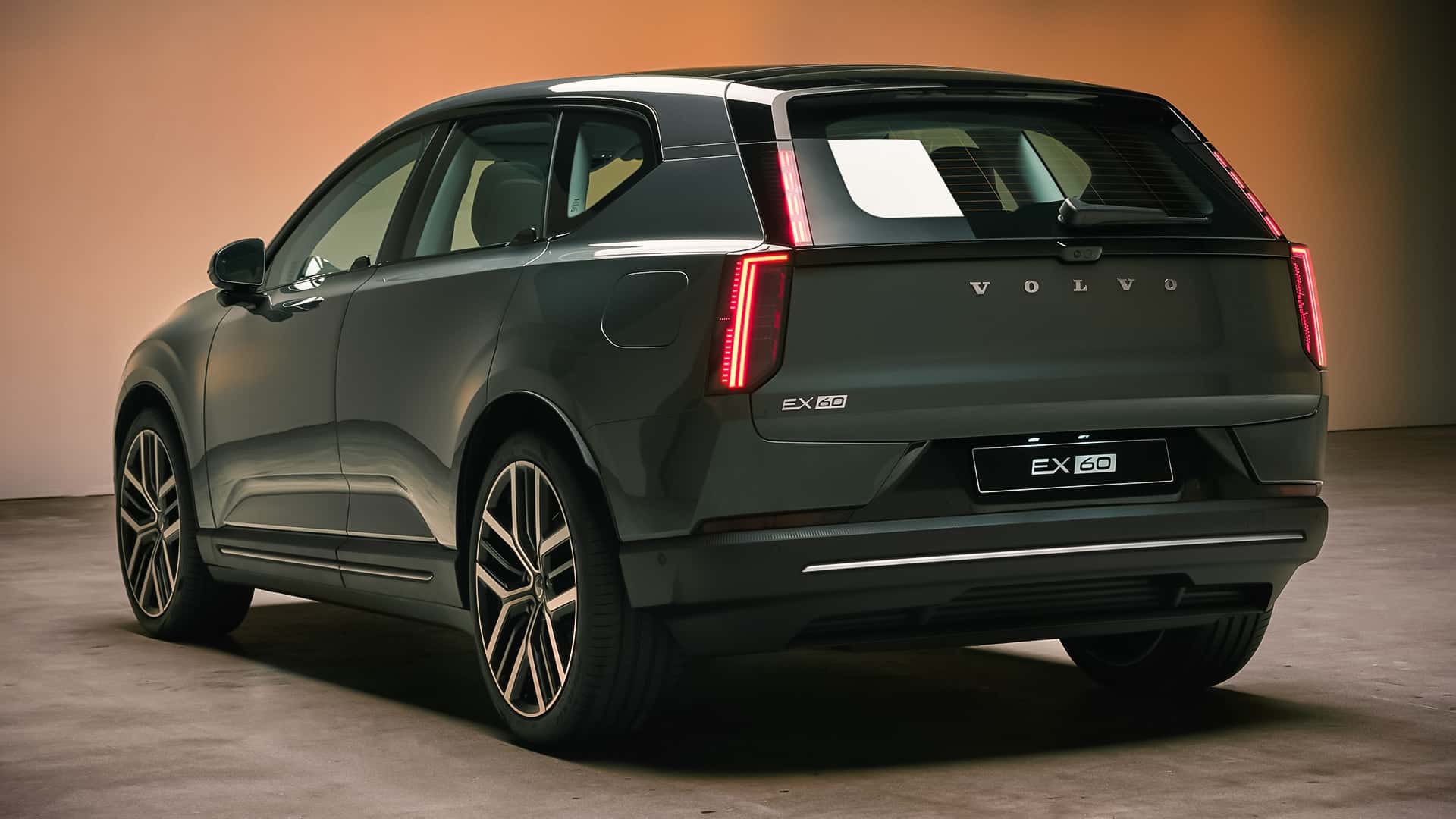 Задняя часть Volvo EX60