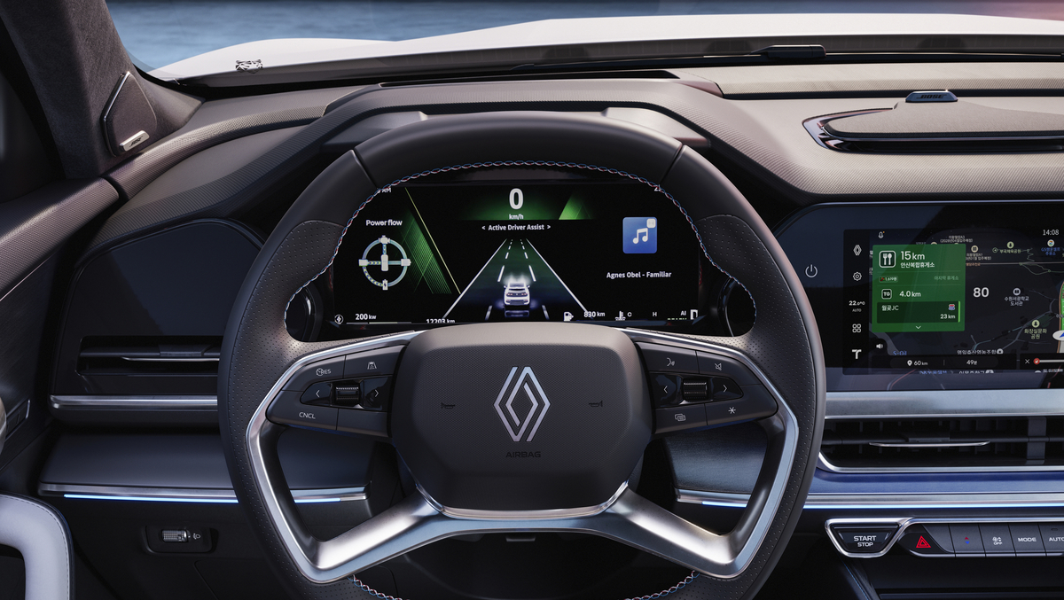 Renault Filante передня частина