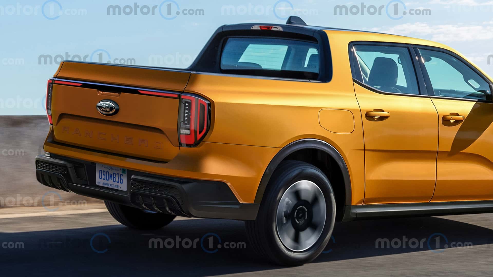 Ford Fathom - задняя часть