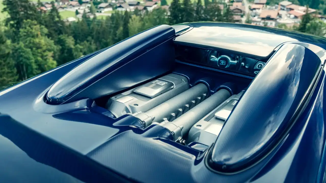 Интерьер Bugatti Veyron