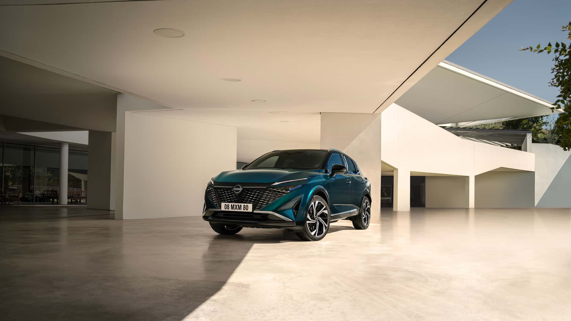 Nissan Qashqai у гірській місцевості