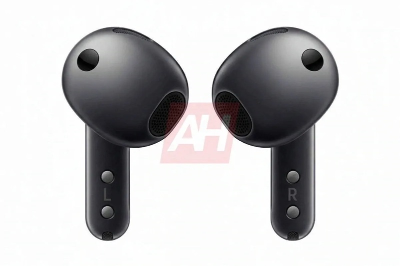 Galaxy Buds 4 у чорному кольорі