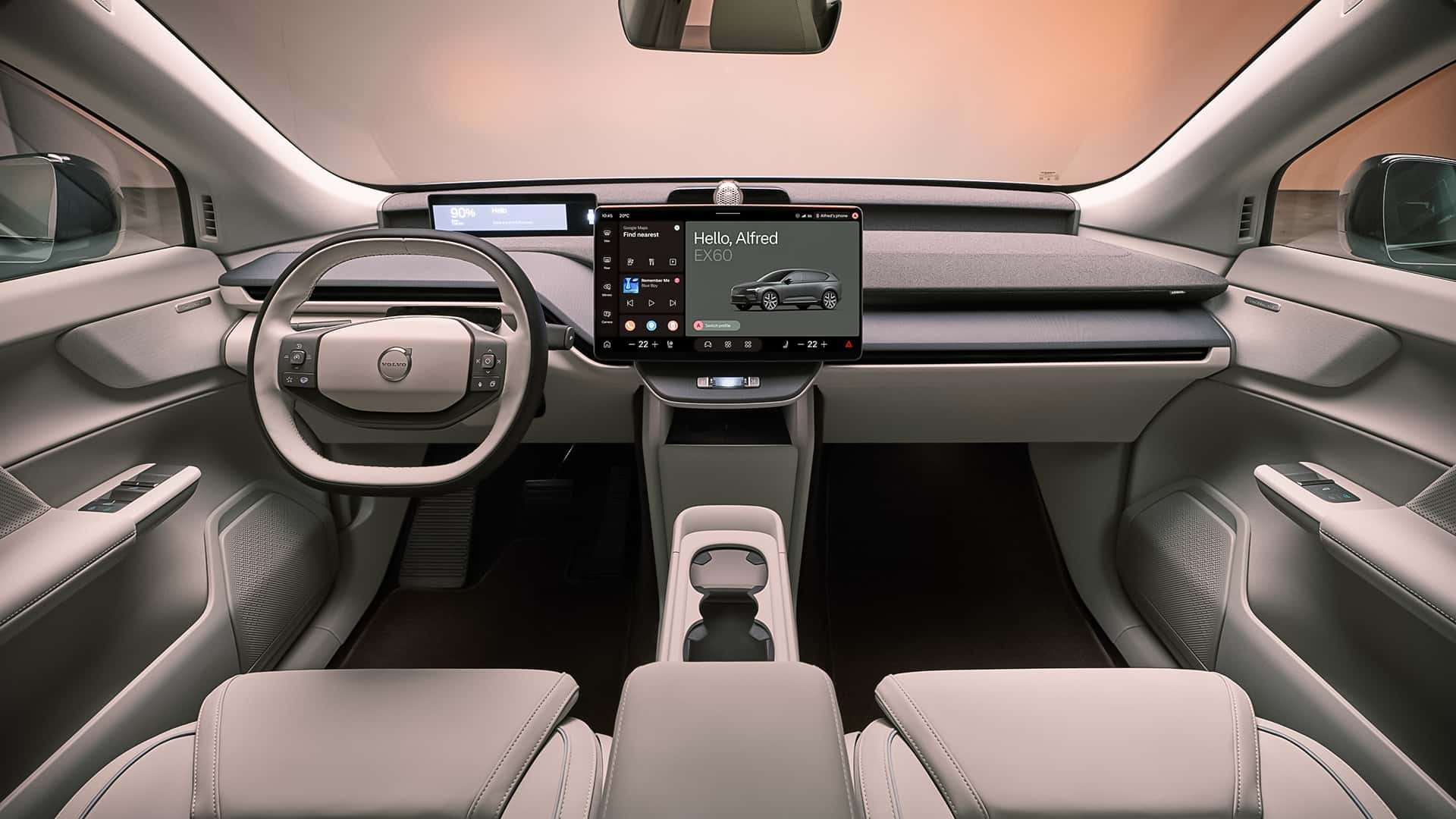 Элементы конструкции Volvo EX60