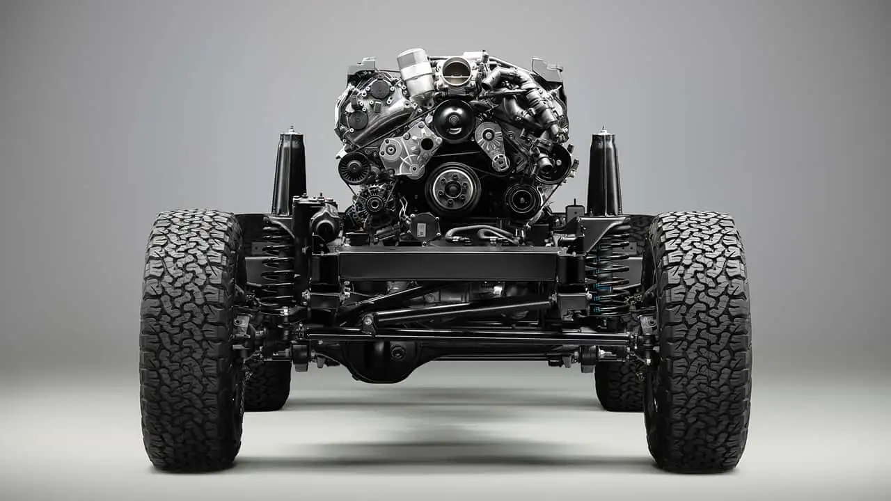 Новая подвеска Defender с V8