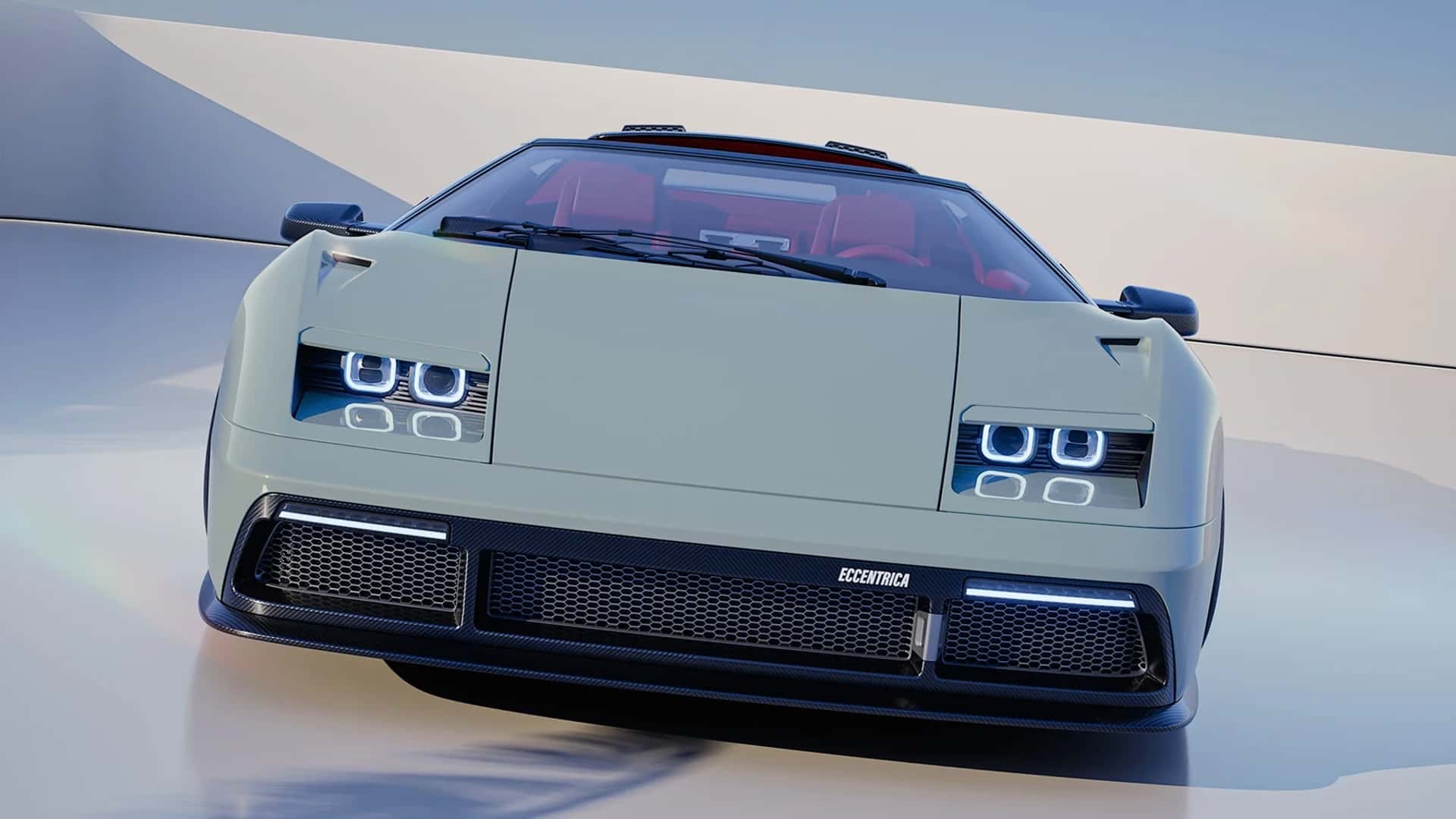 Відкритий вид салону Eccentrica V12 Roadster