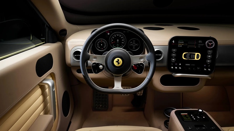 Ferrari Luce dashboard
