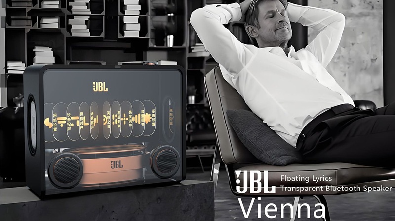 JBL Vienna with clock display
