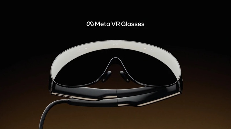 Meta VR Glasses 2027 — 100 g sur le nez, 300 g dans la poche.