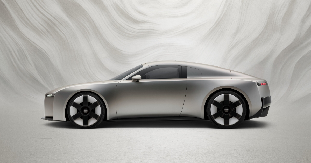 Design lines of the conceptual Audi C-Sport