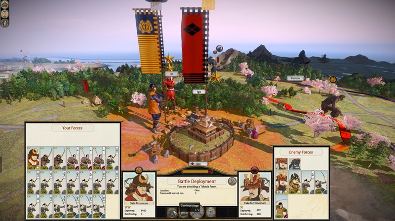 Крупний план самурайських підрозділів у Total War: SHOGUN 2 Complete Edition