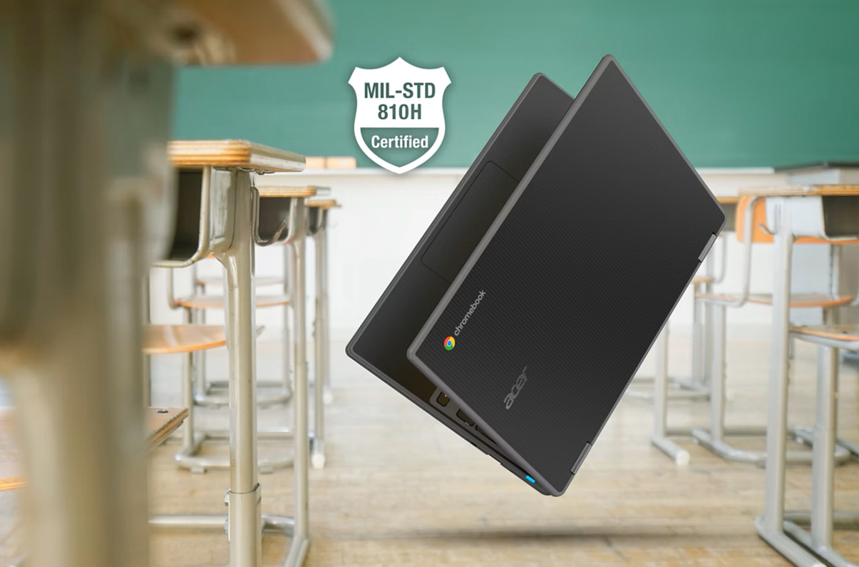 Acer Chromebook Spin 311 vue de côté