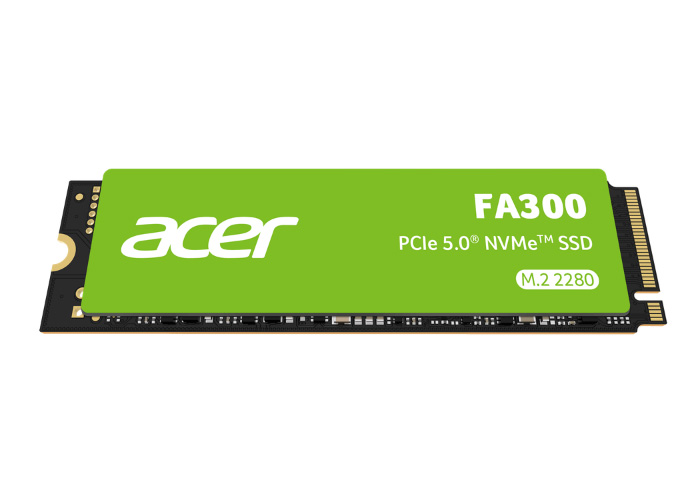 Зовнішній вигляд SSD Acer FA300 з PCIe M.2 інтерфейсом