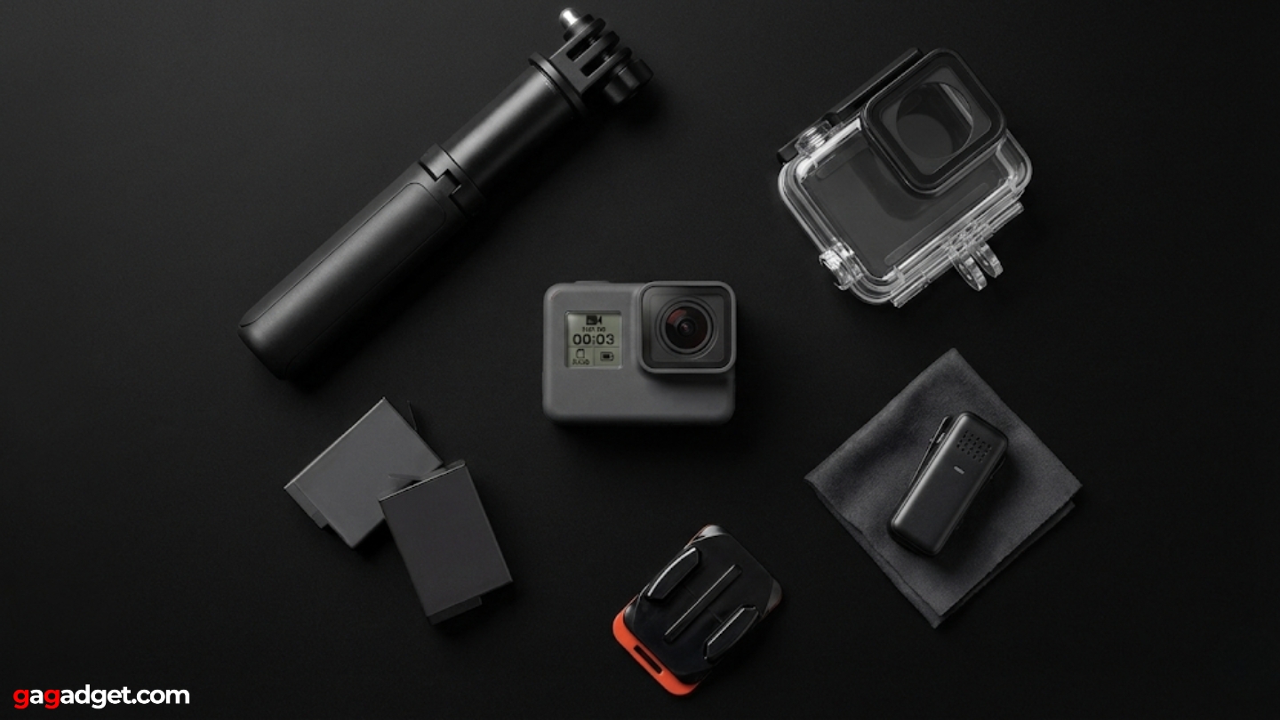 caméra étanche pour le vlogging en extérieur