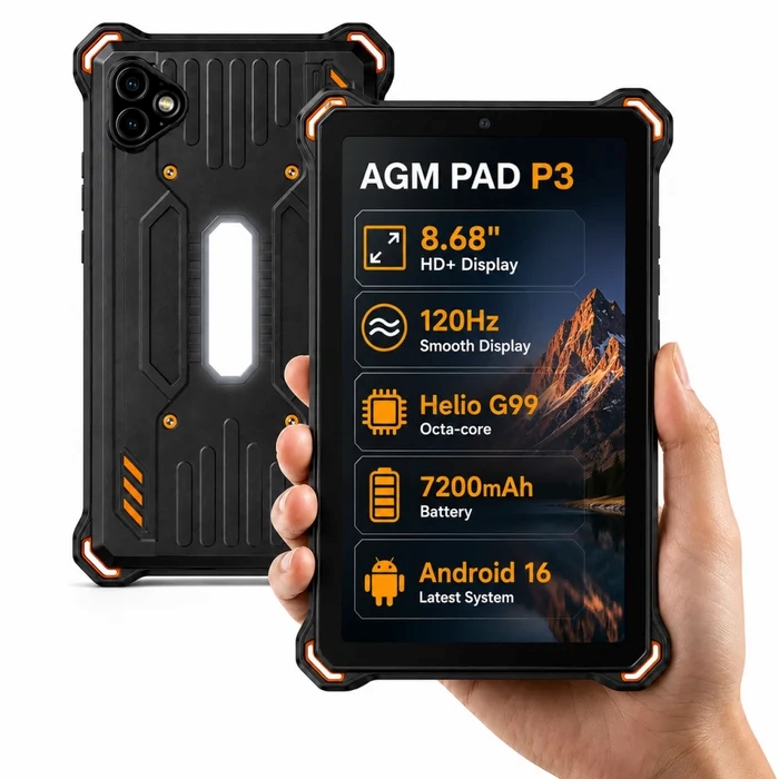 AGM Pad P3 Compact вид спереду