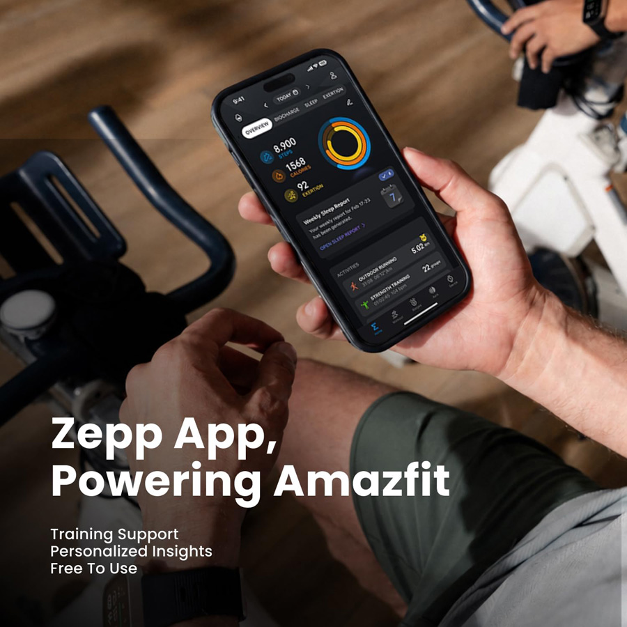 Фитнес-возможности Amazfit Bip Max