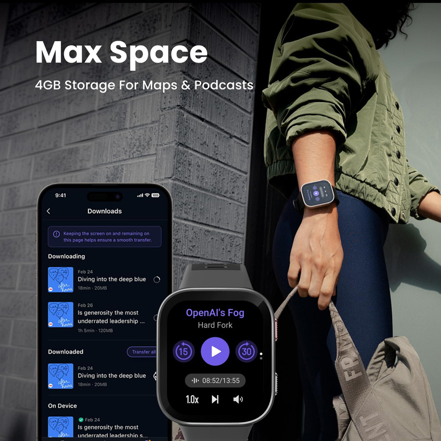 Amazfit Bip Max для активной жизни