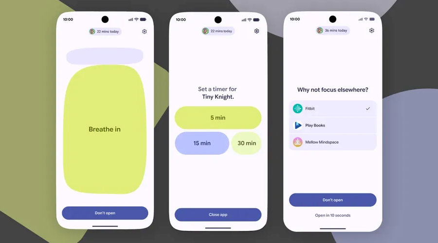 Интерфейс функции Pause Point на Android 17