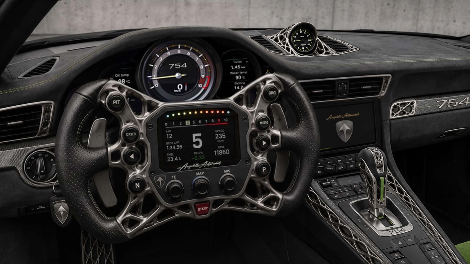 Angelelli Automobili Project 754 - carbon body