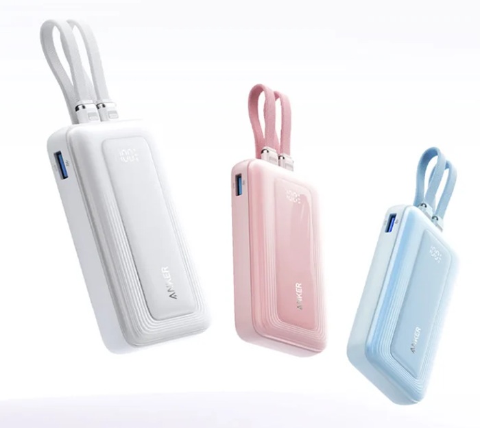 Різноманіття кольорів Anker Zolo 35W Travel Power Bank