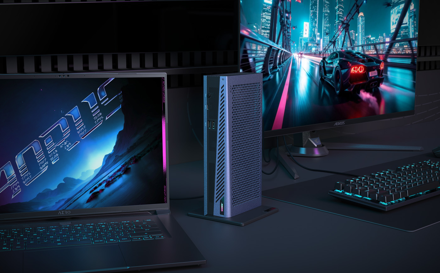 AORUS GeForce RTX 5060 Ti AI BOX изображение