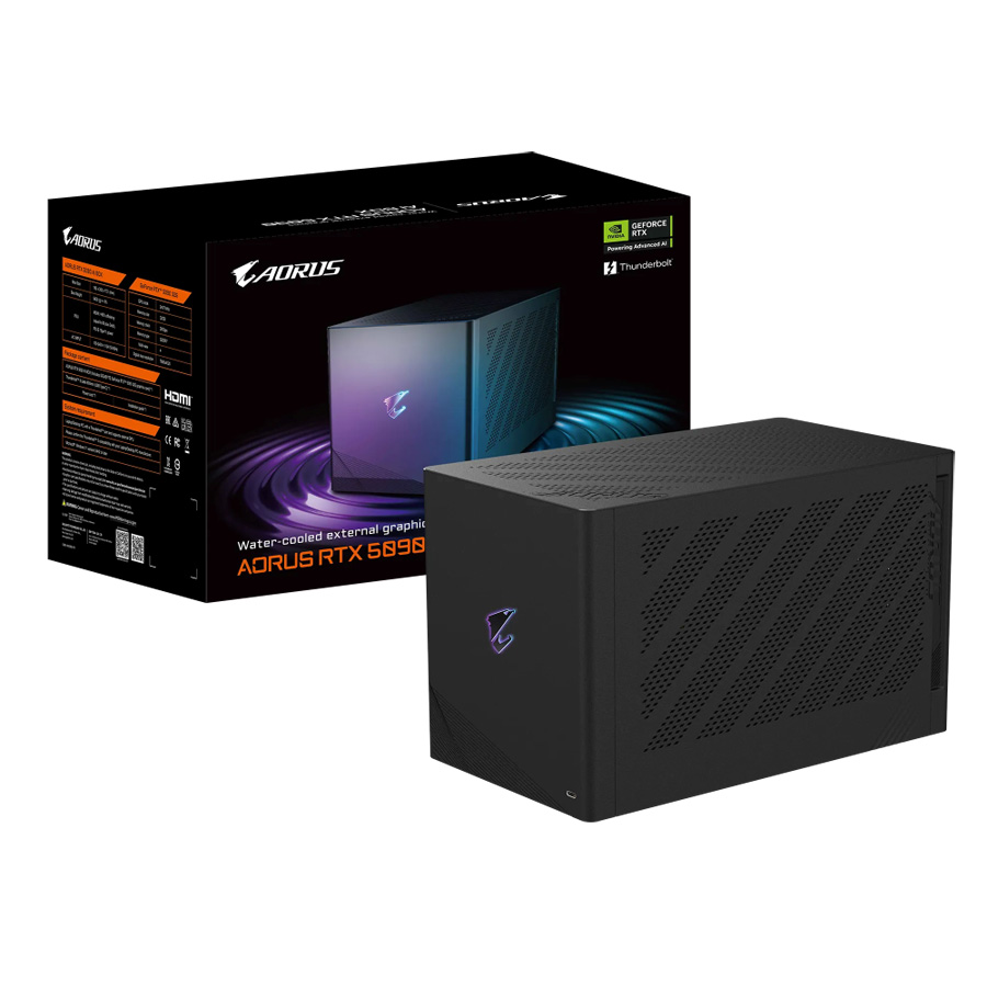 Флагманская AORUS GeForce RTX 5090 AI BOX. Иллюстрация: Gigabyte