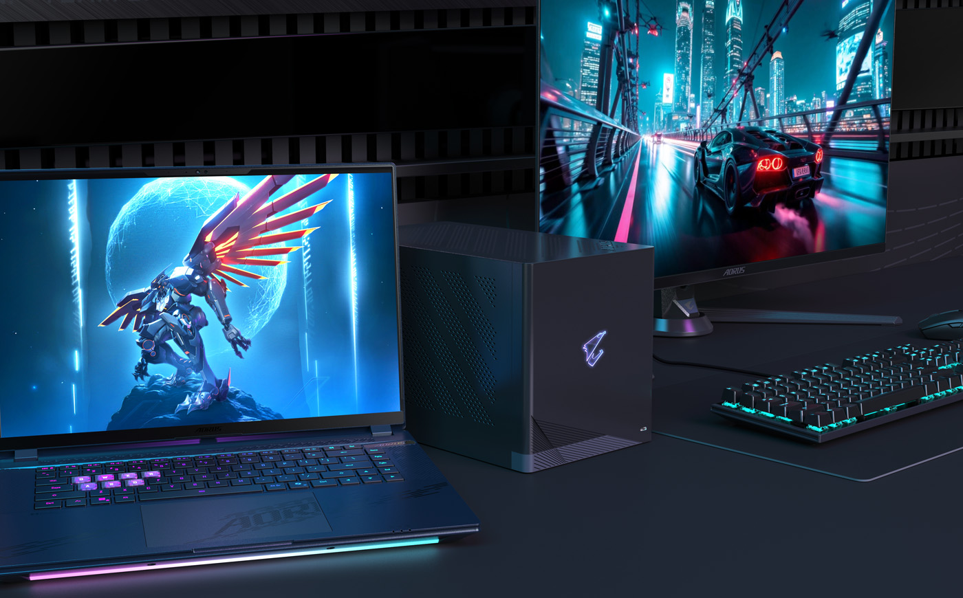 AORUS GeForce RTX 5090 AI BOX изображение