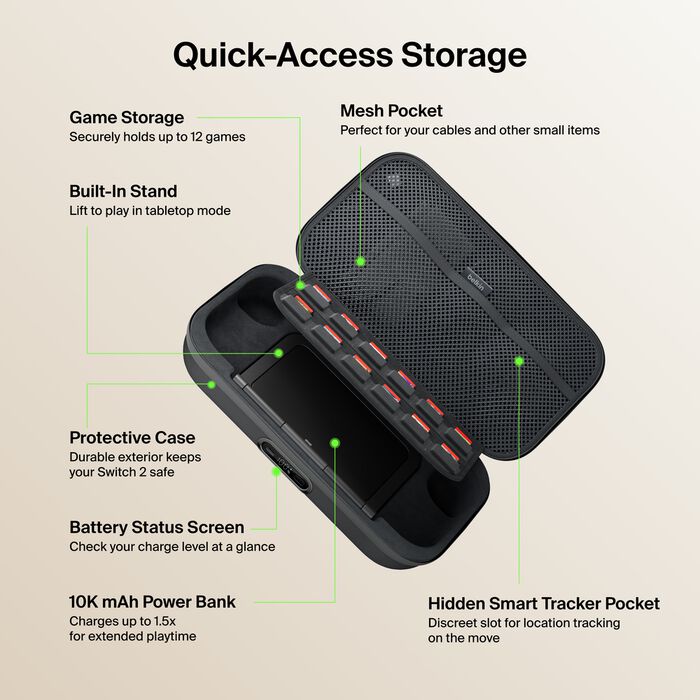 Vue cassette du Charging Case Pro