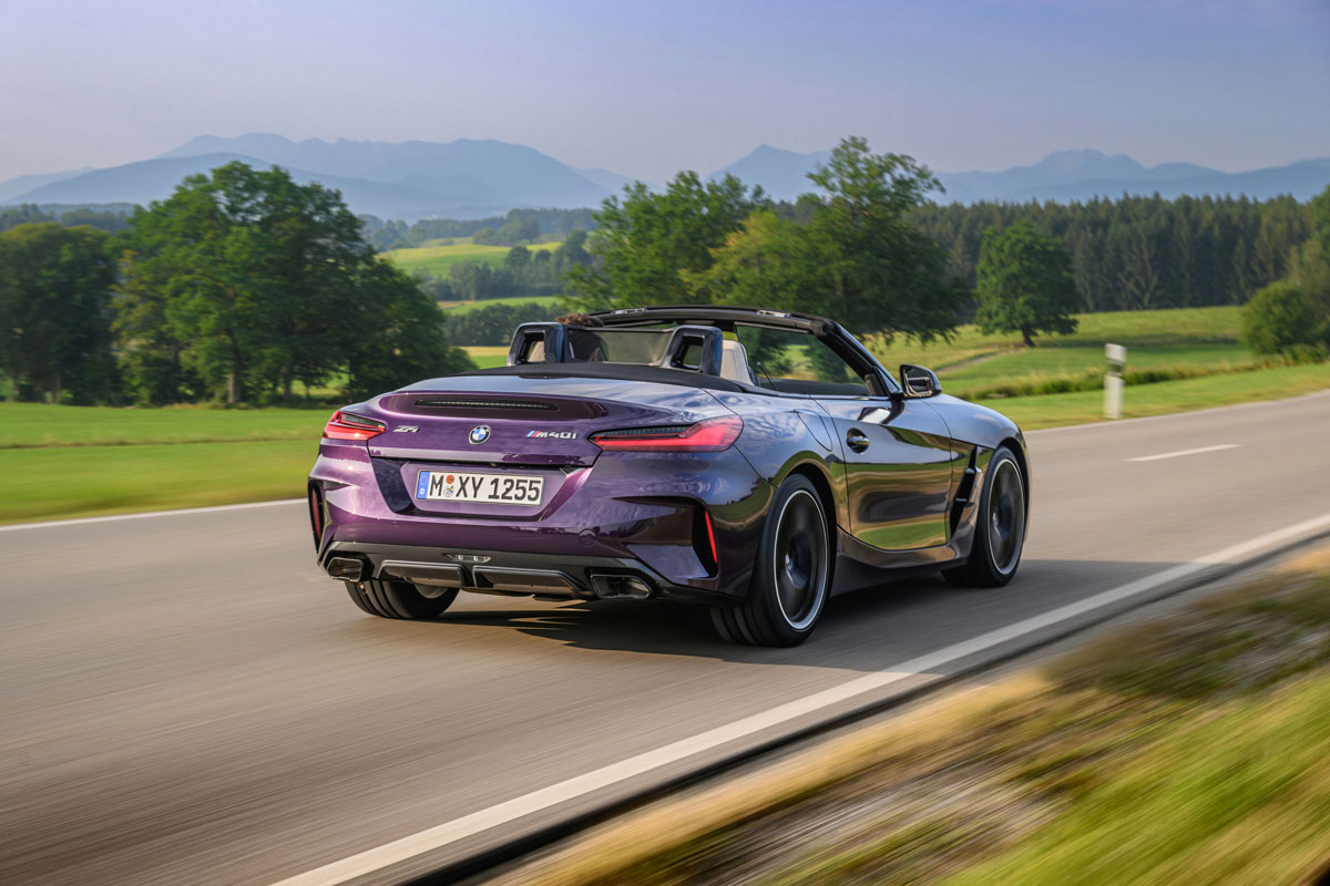 BMW Z4 Roadster задний вид