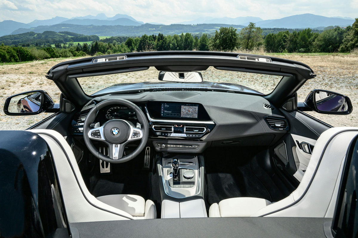BMW Z4 Roadster интерьер