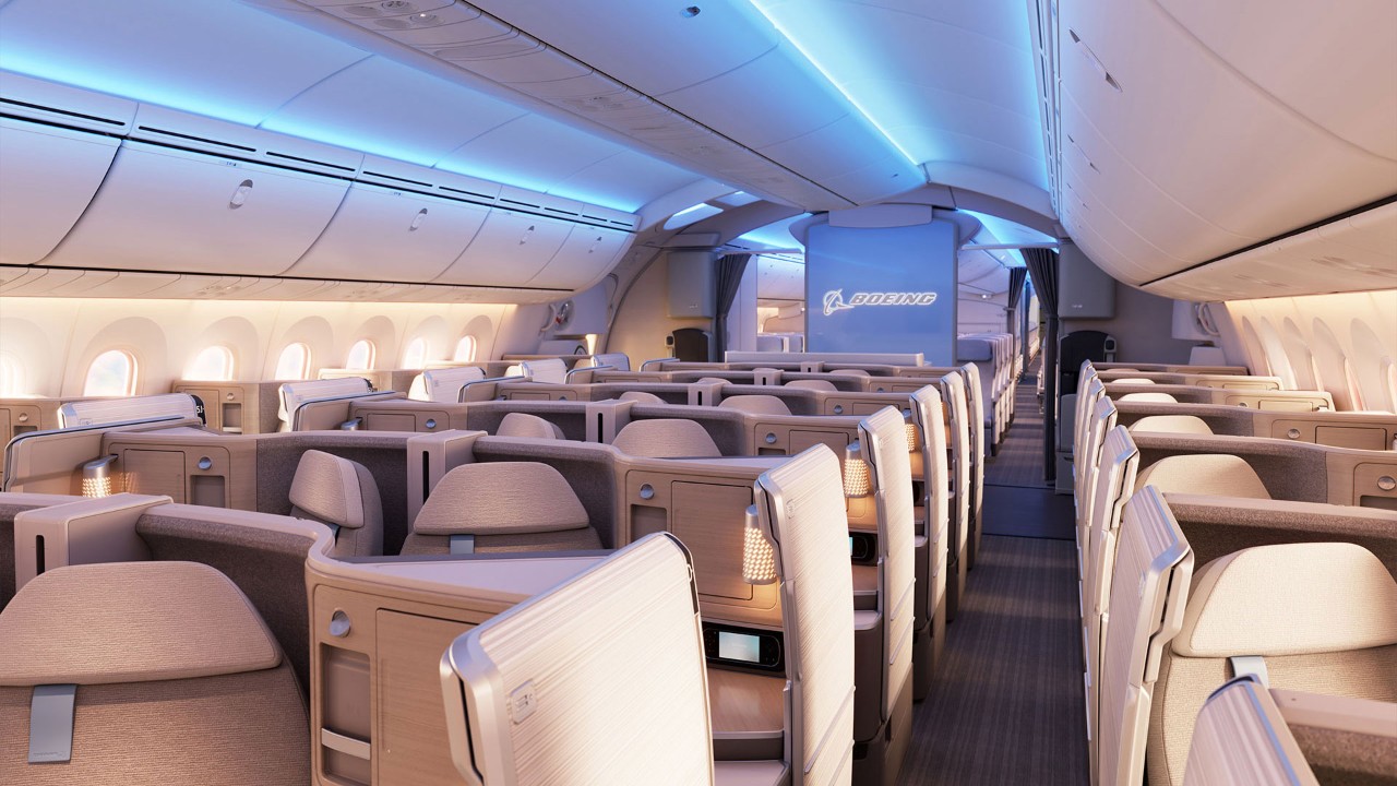 Boeing 787 Dreamliner cockpit