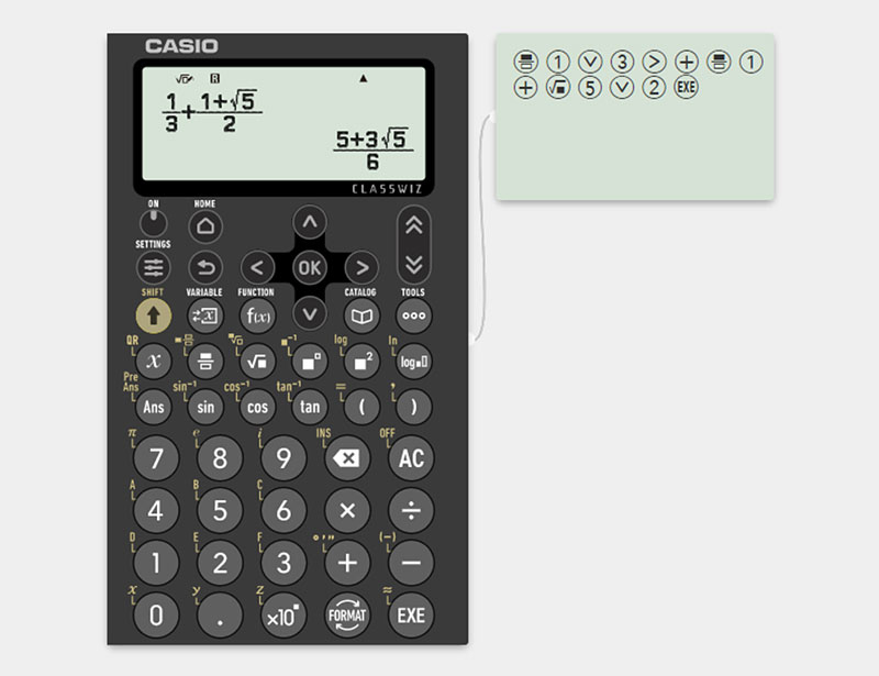 Casio fx-300ES PLUS Онлайн Эмулятор Изображение 3