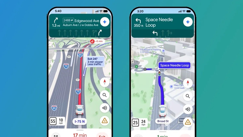 Immersive Navigation on Google Maps