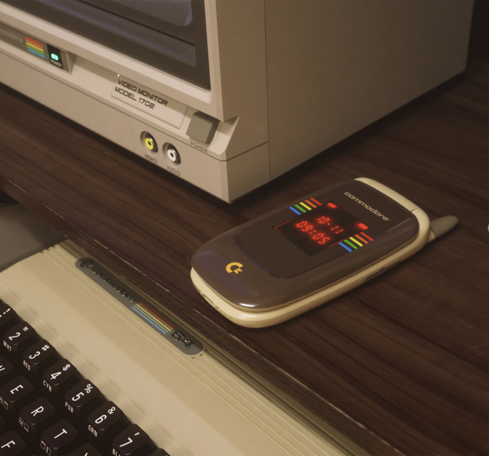 Commodore Callback 8020 вид со стороны